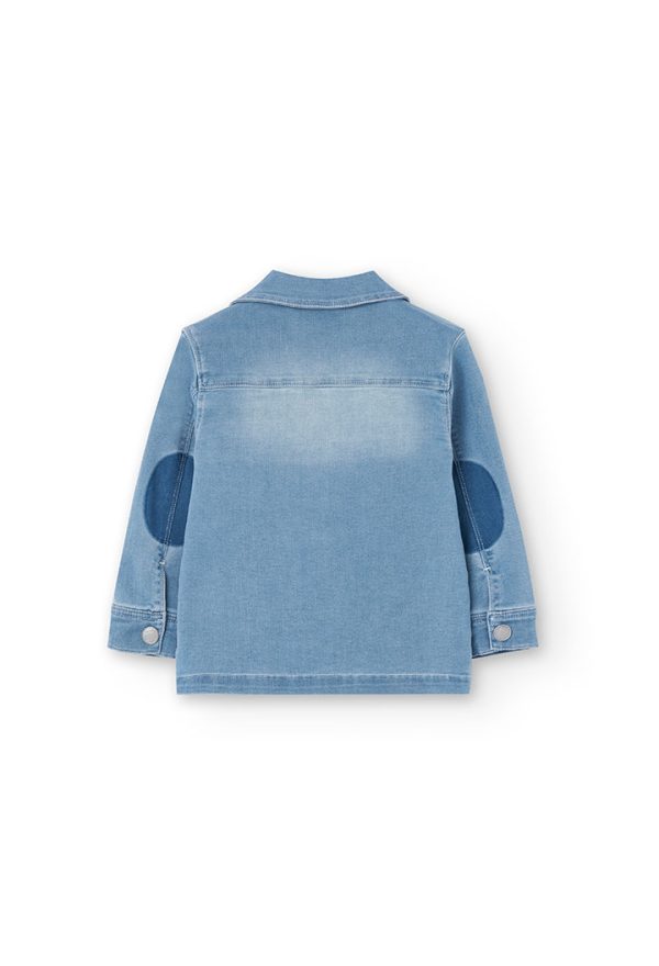 Overshirt denim knit for baby -BCI - Image 2