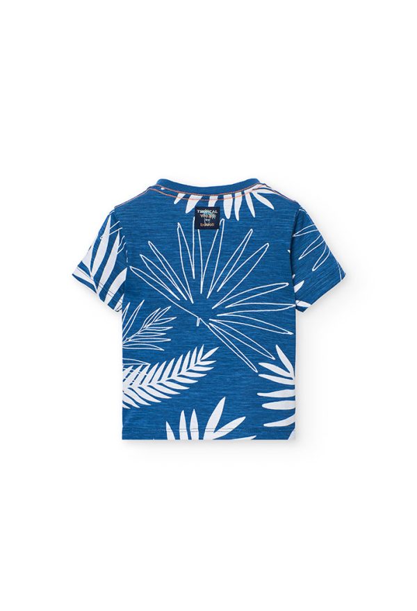 Knit t-Shirt flame for baby boy -BCI - Image 2
