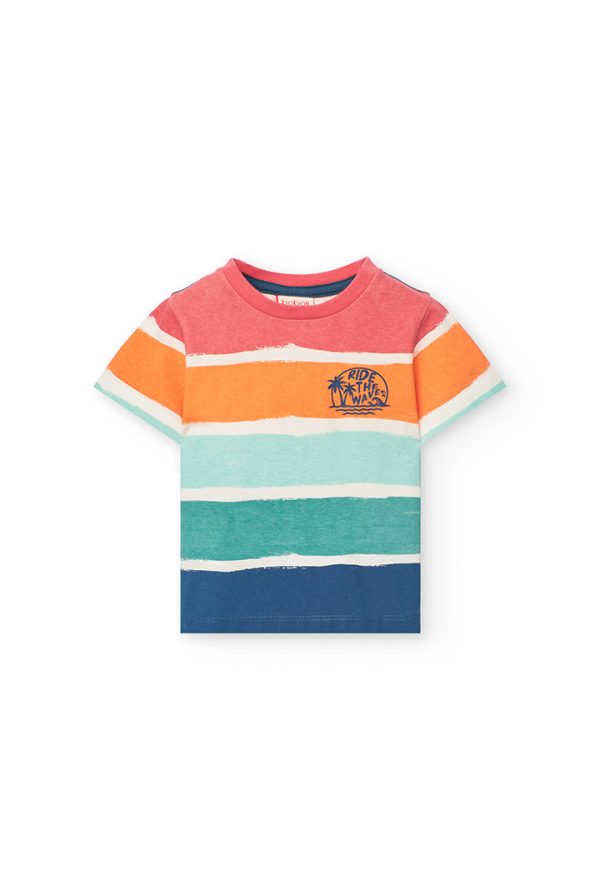 Knit t-Shirt for baby boy -BCI