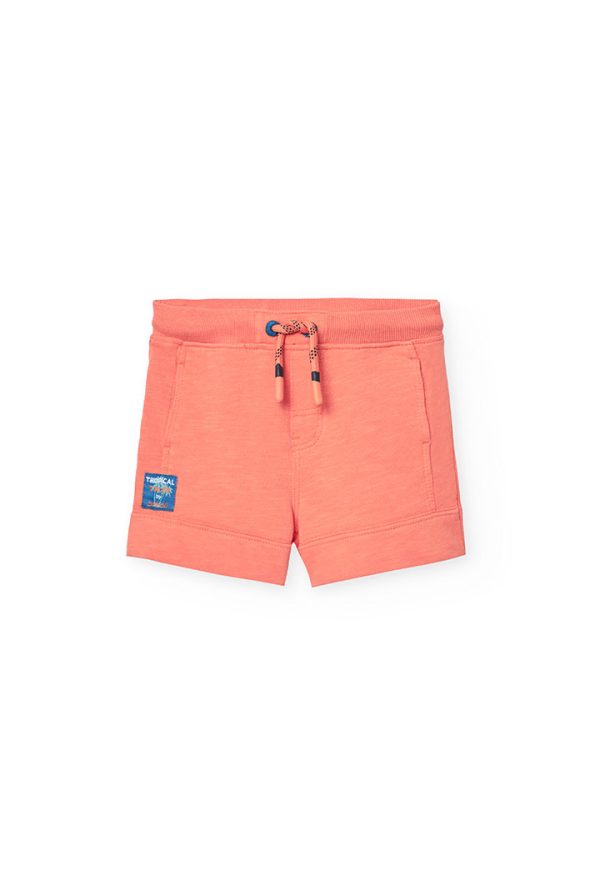 Fleece bermuda shorts for baby -BCI