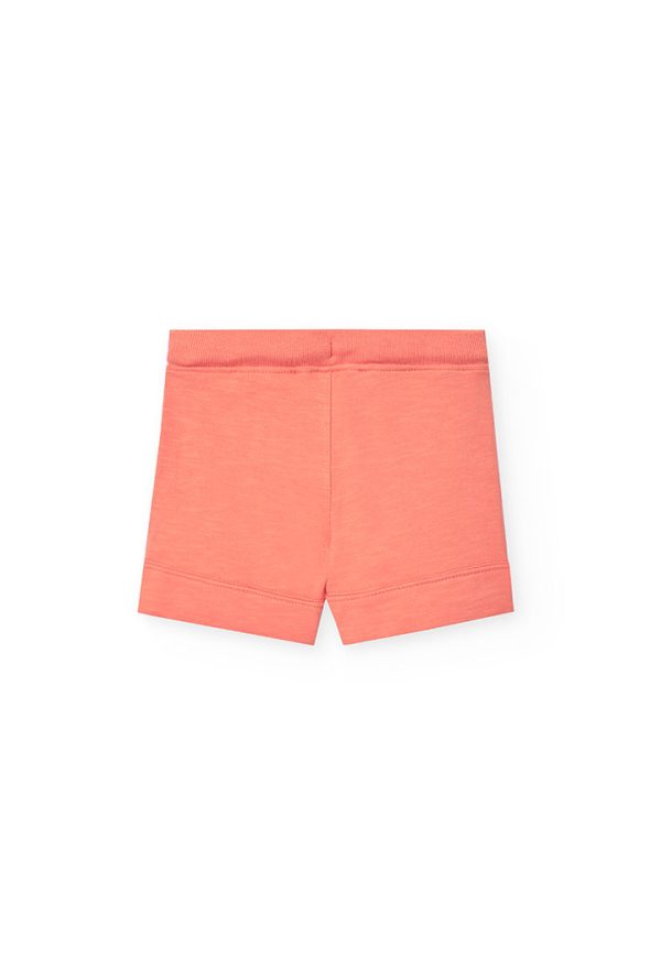 Fleece bermuda shorts for baby -BCI - Image 2