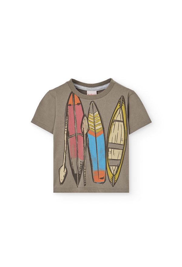 Knit t-Shirt for baby boy -BCI