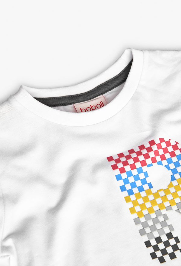 Knit t-Shirt for baby boy -BCI - Image 3