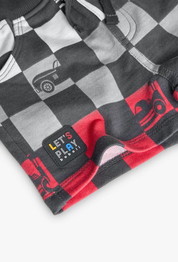 Fleece bermuda shorts for baby boy -BCI - Image 4