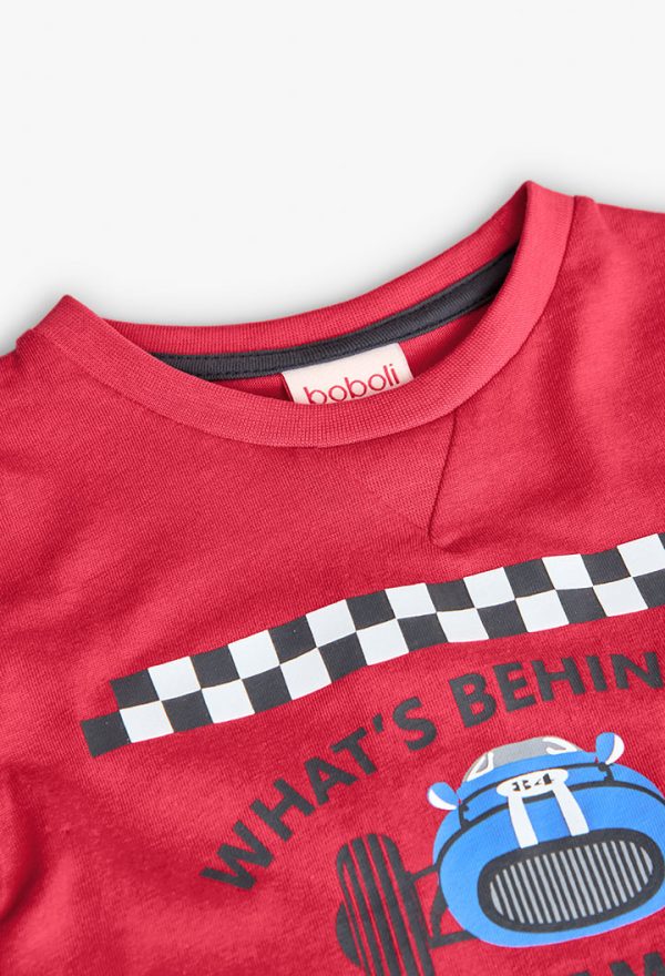 Knit t-Shirt for baby boy -BCI - Image 3
