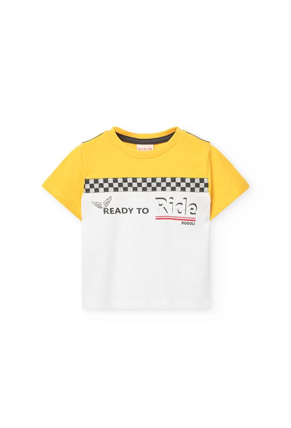 Knit t-Shirt for baby boy -BCI