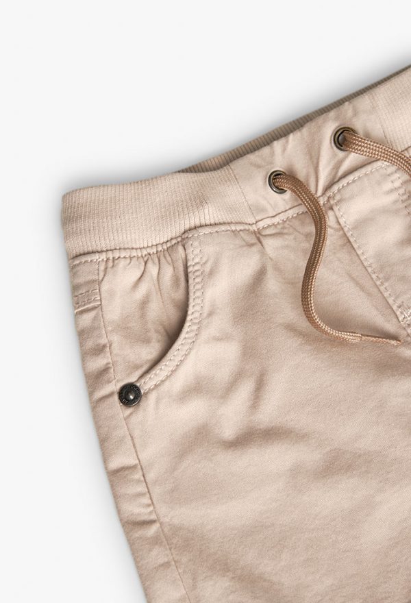 Gabardine bermuda shorts for baby -BCI - Image 3