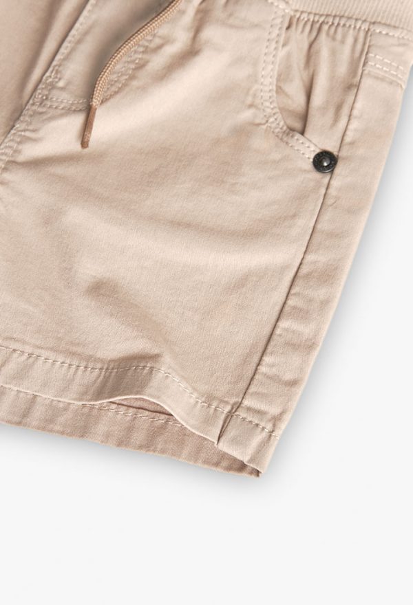 Gabardine bermuda shorts for baby -BCI - Image 4