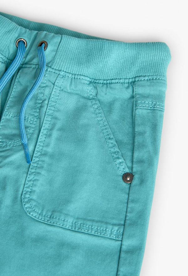 Gabardine trousers for baby boy -BCI - Image 3