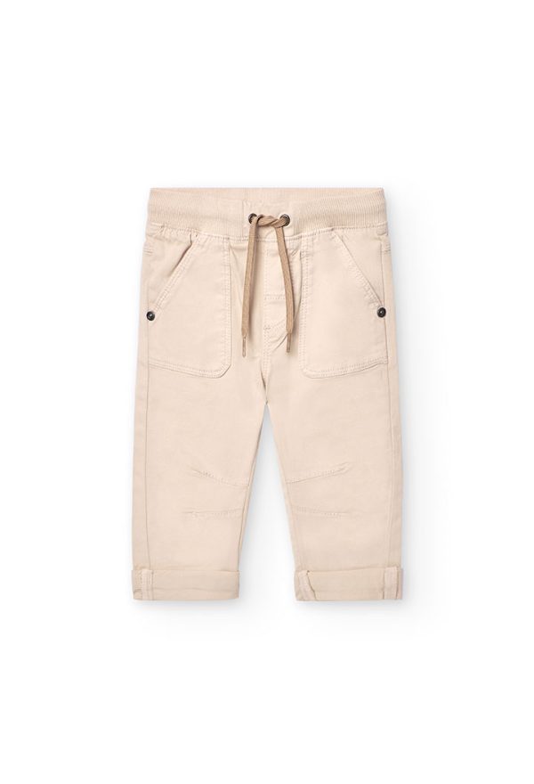 Gabardine trousers for baby boy -BCI