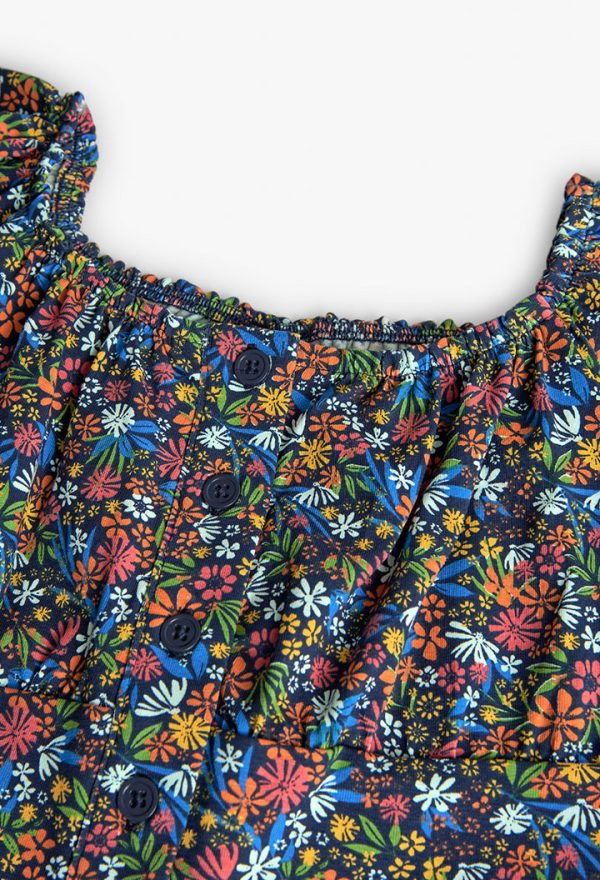 Stretch knit t-Shirt for girl -BCI - Image 3