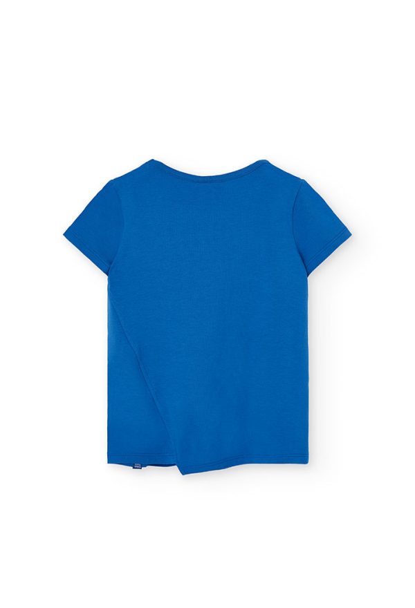 Stretch knit t-Shirt for girl -BCI - Image 2