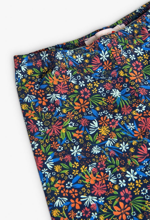 Leggings floral for girl -BCI - Image 3