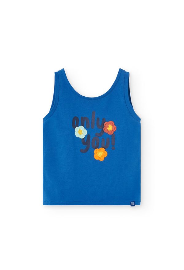 Stretch knit t-Shirt for girl -BCI