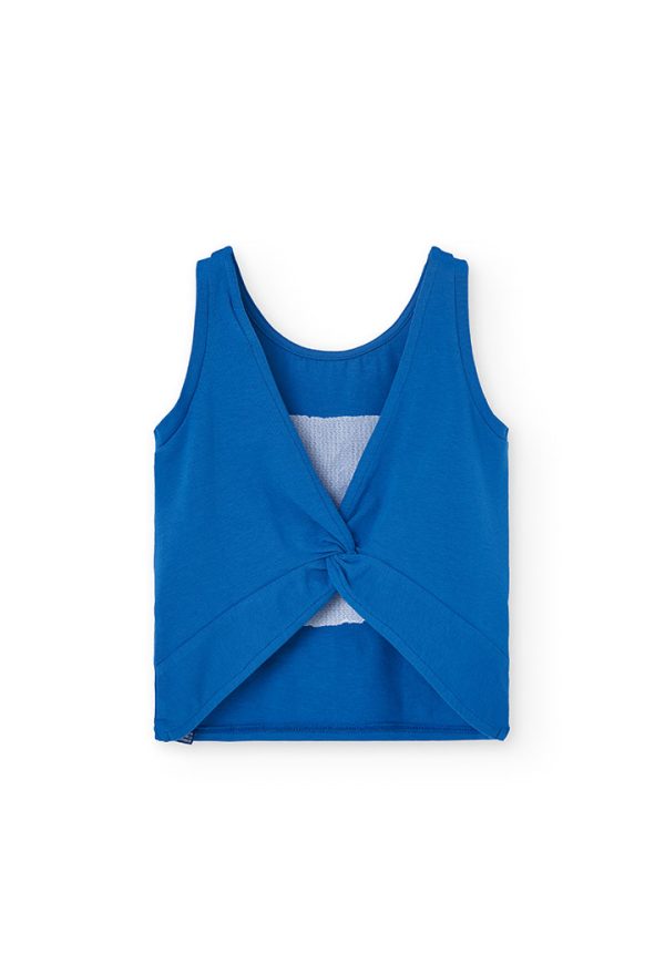 Stretch knit t-Shirt for girl -BCI - Image 2