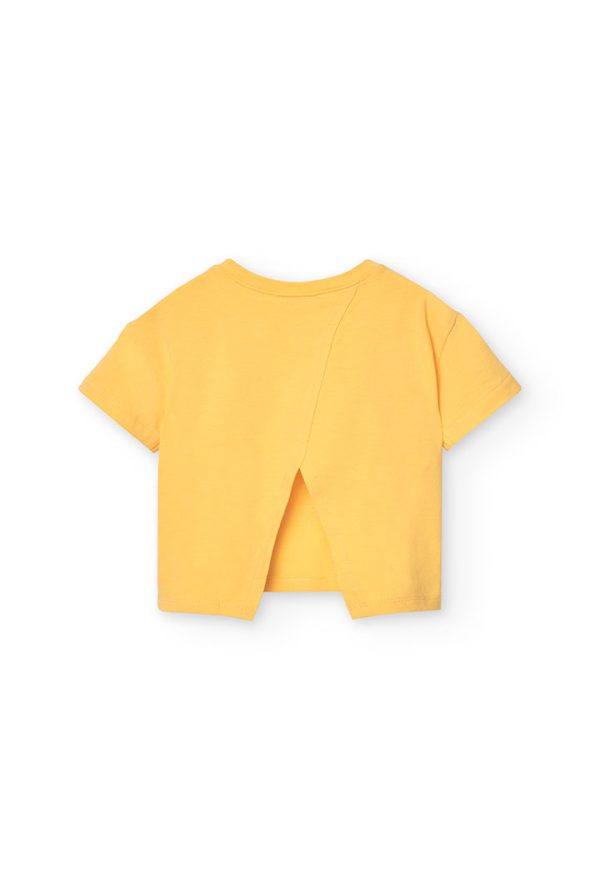 Stretch knit t-Shirt for girl -BCI - Image 2