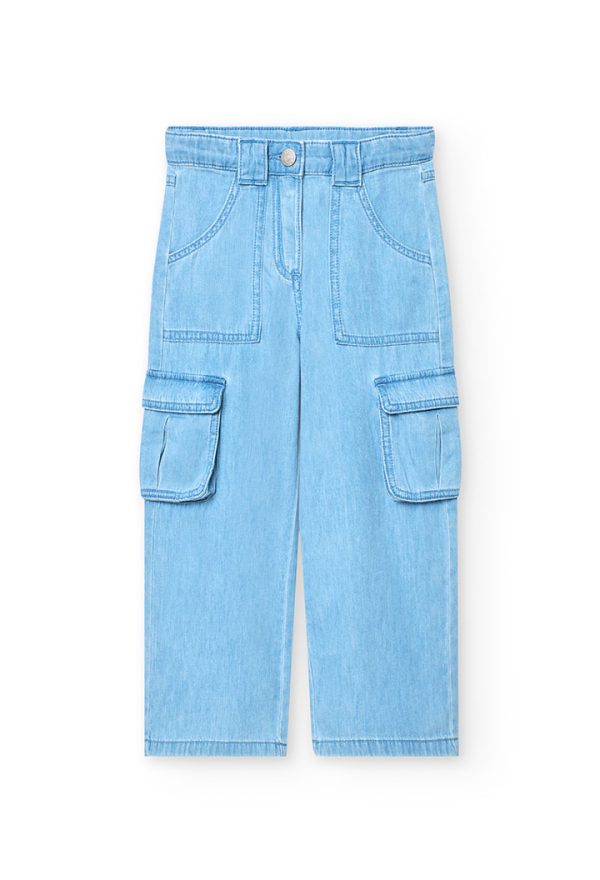 Denim trousers for girl -BCI