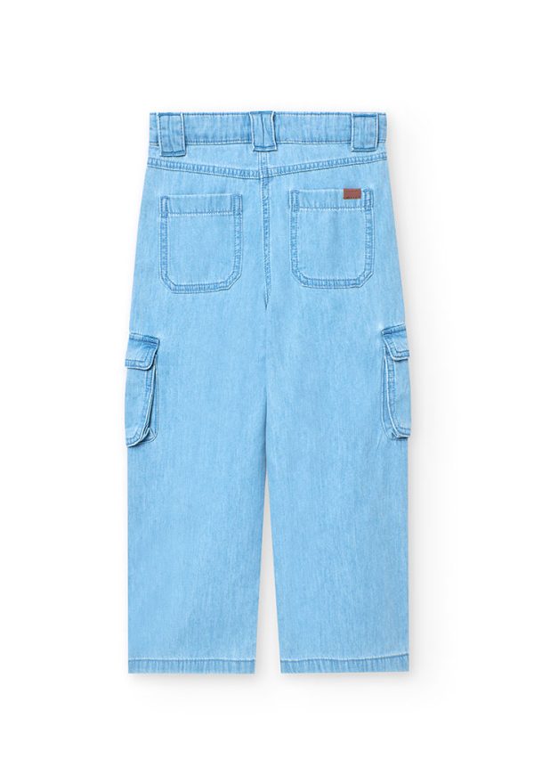 Denim trousers for girl -BCI - Image 2
