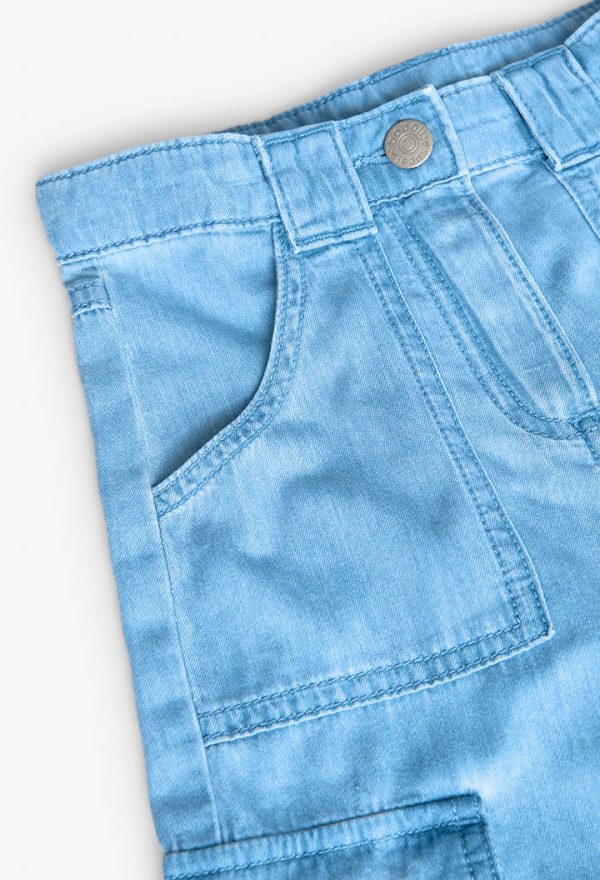 Denim trousers for girl -BCI - Image 3