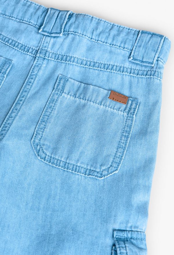 Denim trousers for girl -BCI - Image 4