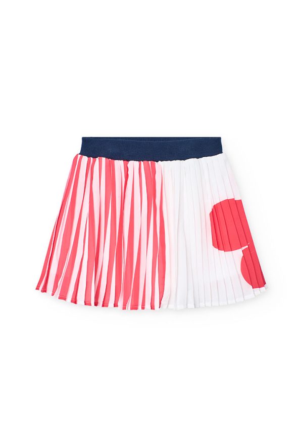 Skirt gauze bicolour for girl