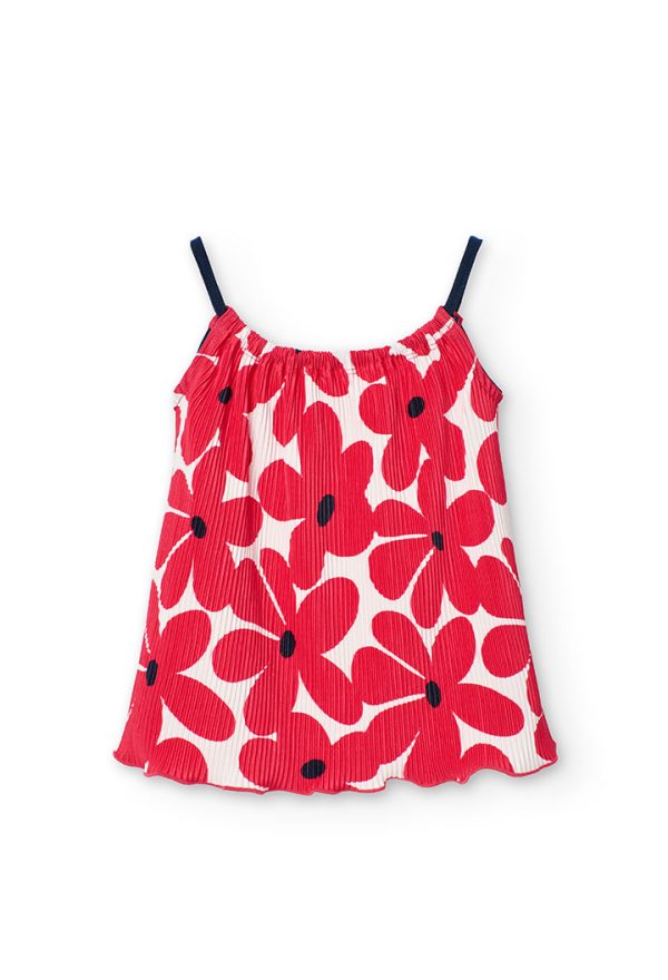 Knit t-Shirt floral for girl