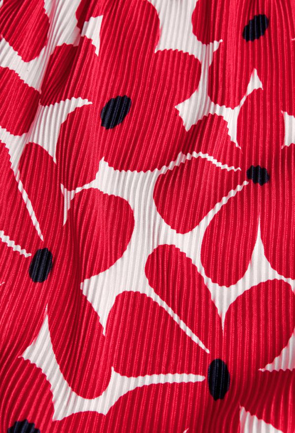 Knit t-Shirt floral for girl - Image 3
