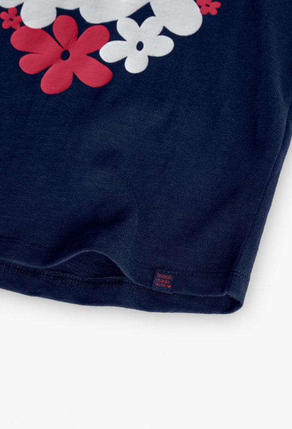 Knit t-Shirt for girl -BCI - Image 4