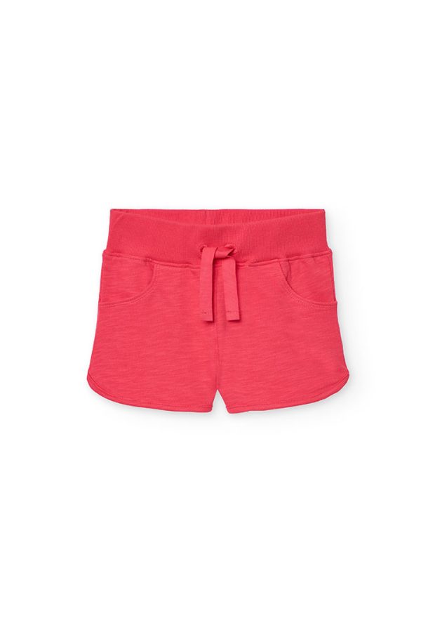 Fleece shorts flame for girl -BCI