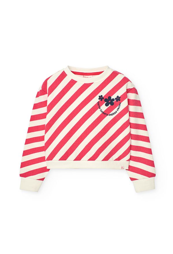 Sweatshirt knit for girl