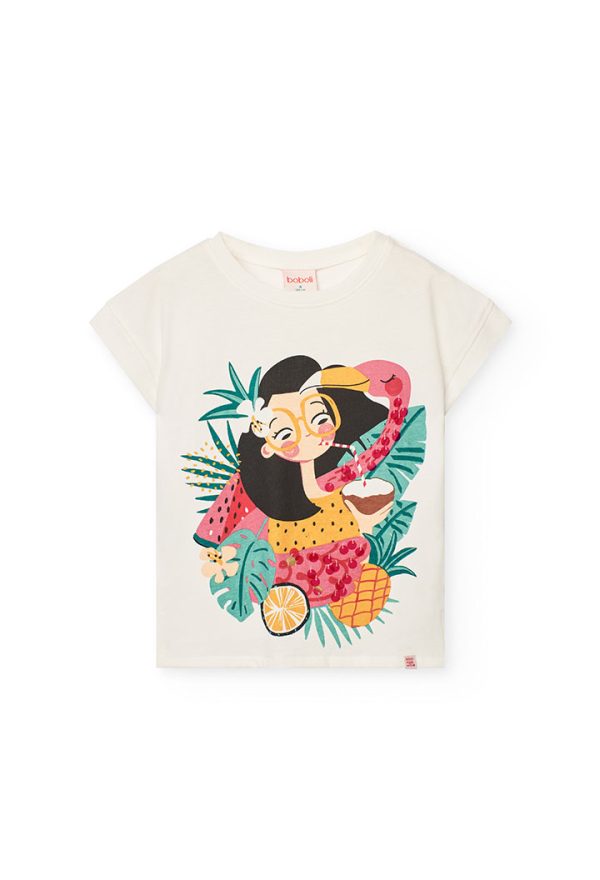Knit t-Shirt for girl -BCI