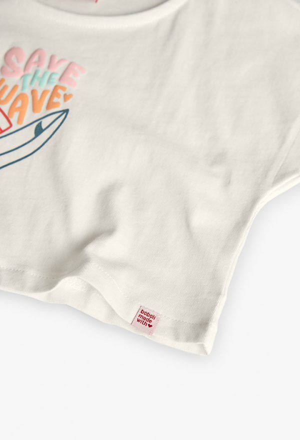Knit t-Shirt for girl -BCI - Image 4