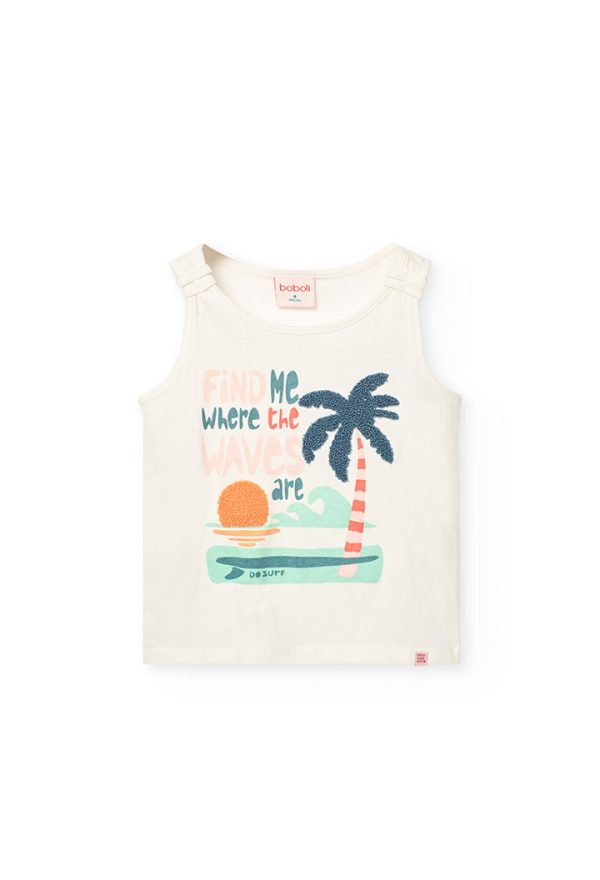 Knit t-Shirt for girl -BCI