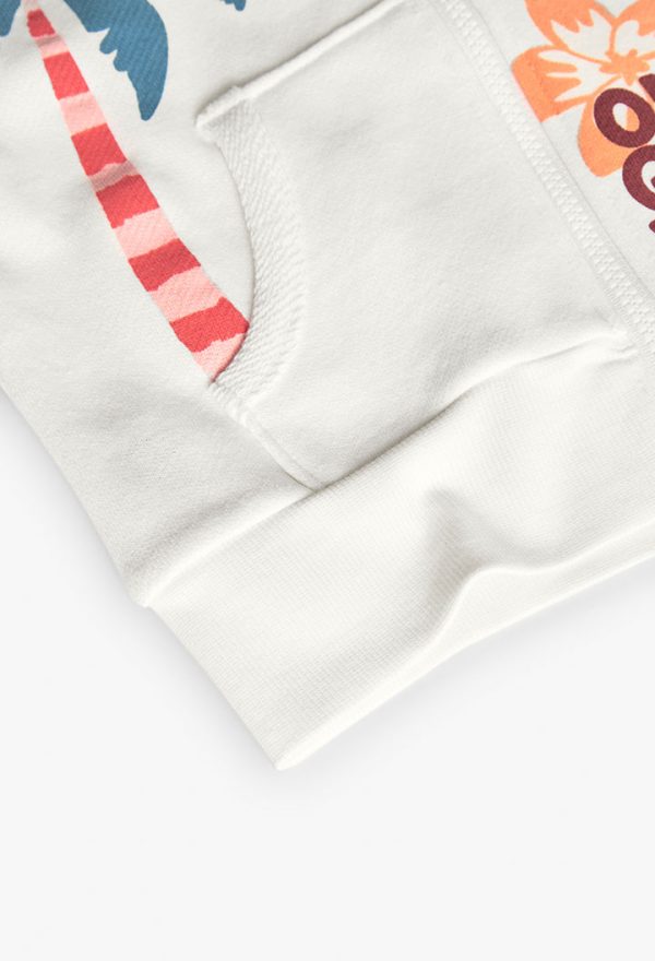 Fleece jacket hooded for girl - Image 4