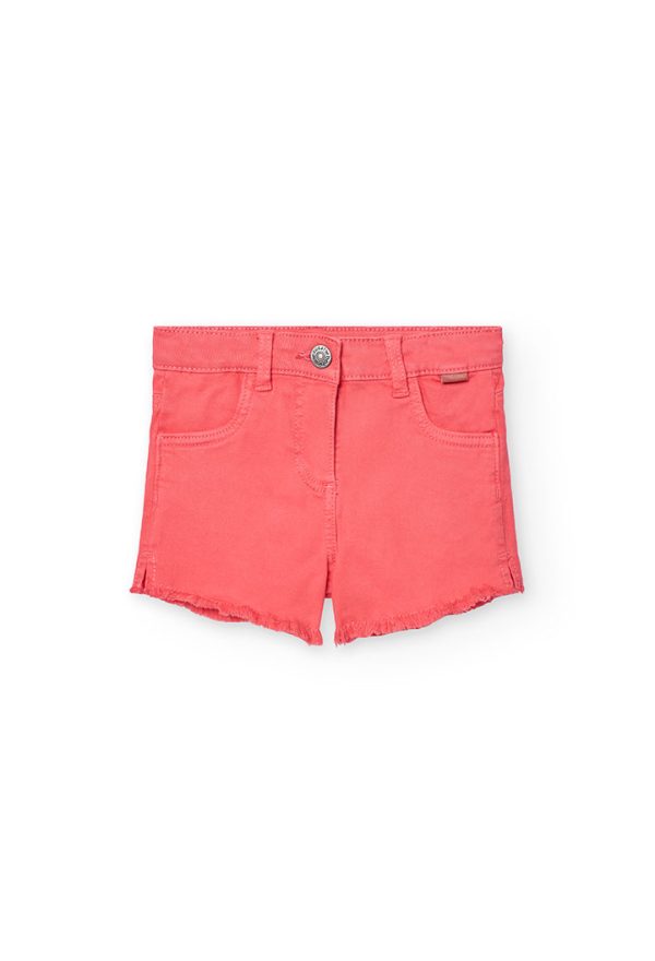 Stretch twil shorts for girl -BCI