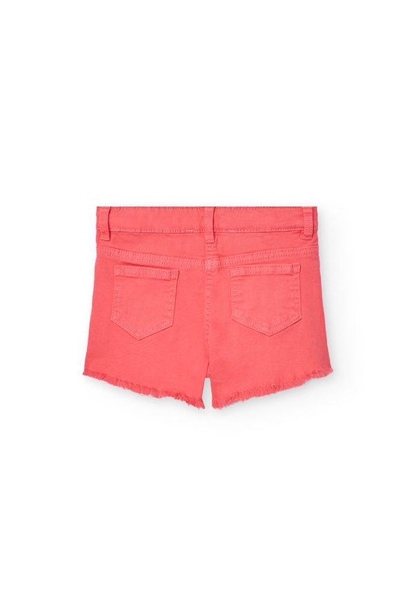 Stretch twil shorts for girl -BCI - Image 2