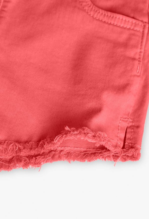 Stretch twil shorts for girl -BCI - Image 4