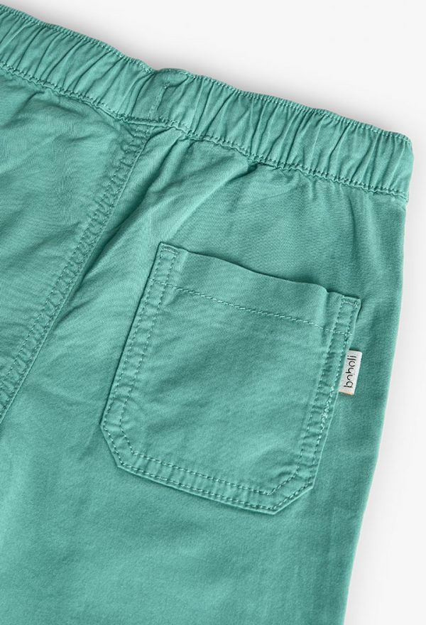Gabardine trousers for boy -BCI - Image 4