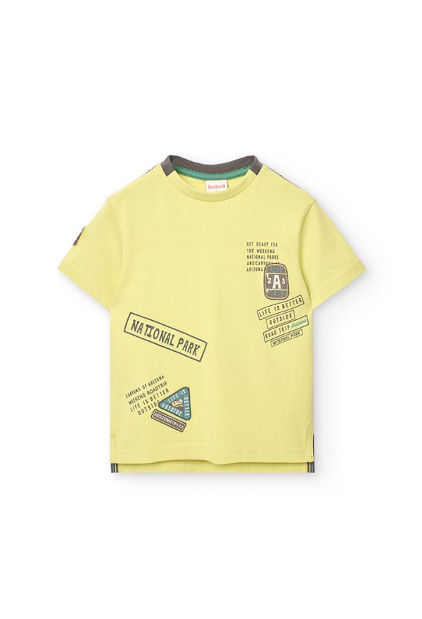 Knit t-Shirt for boy -BCI