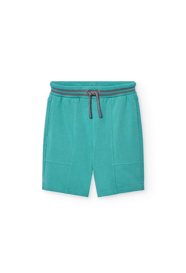 Fleece bermuda shorts for boy -BCI