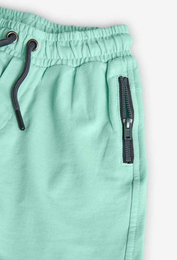 Fleece bermuda shorts for boy -BCI - Image 3