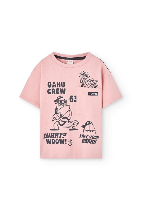 Knit t-Shirt for boy -BCI