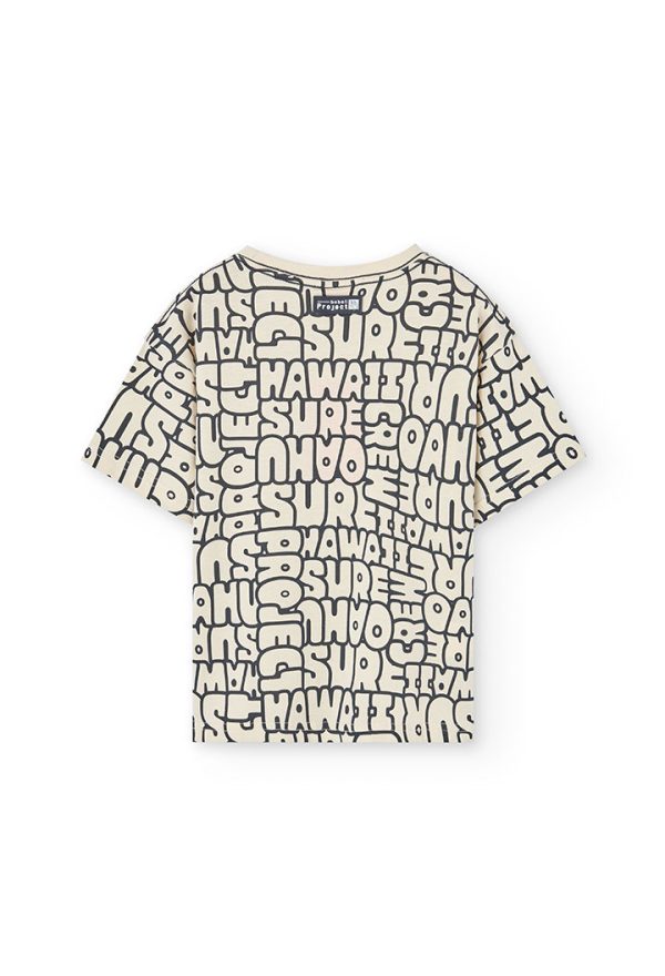 Knit t-Shirt for boy -BCI - Image 2