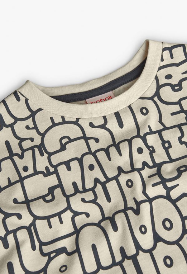Knit t-Shirt for boy -BCI - Image 3