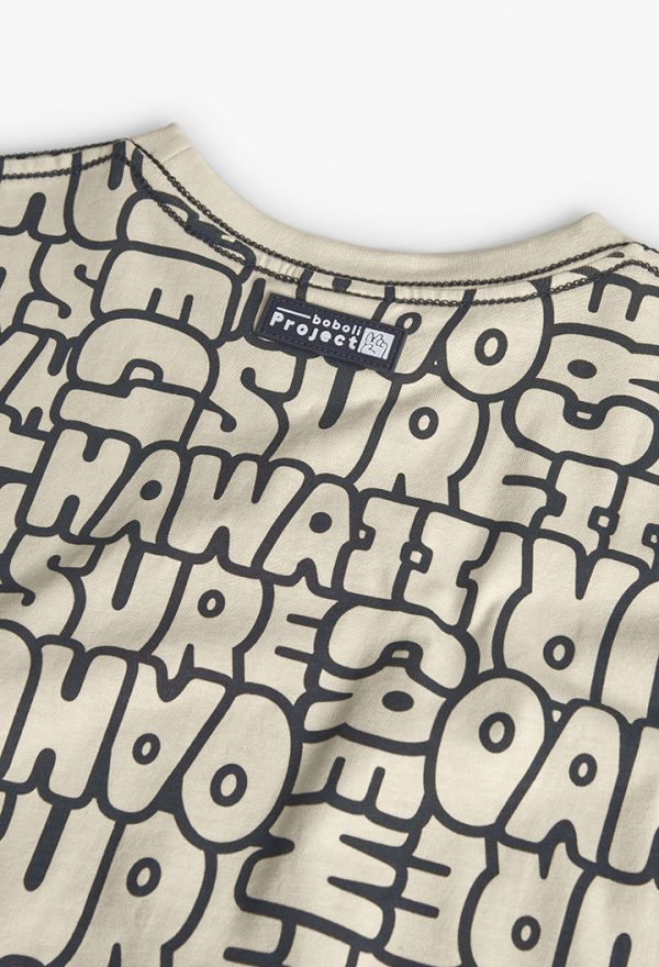 Knit t-Shirt for boy -BCI - Image 4