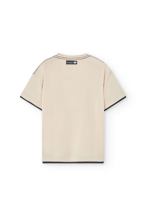 Knit t-Shirt for boy -BCI - Image 2