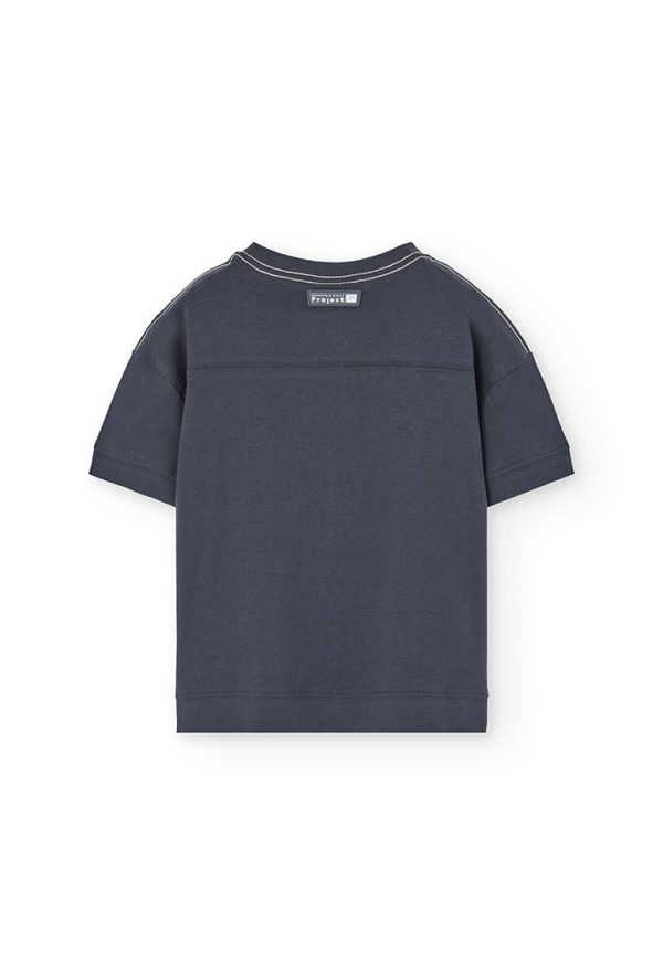 Knit t-Shirt for boy -BCI - Image 2