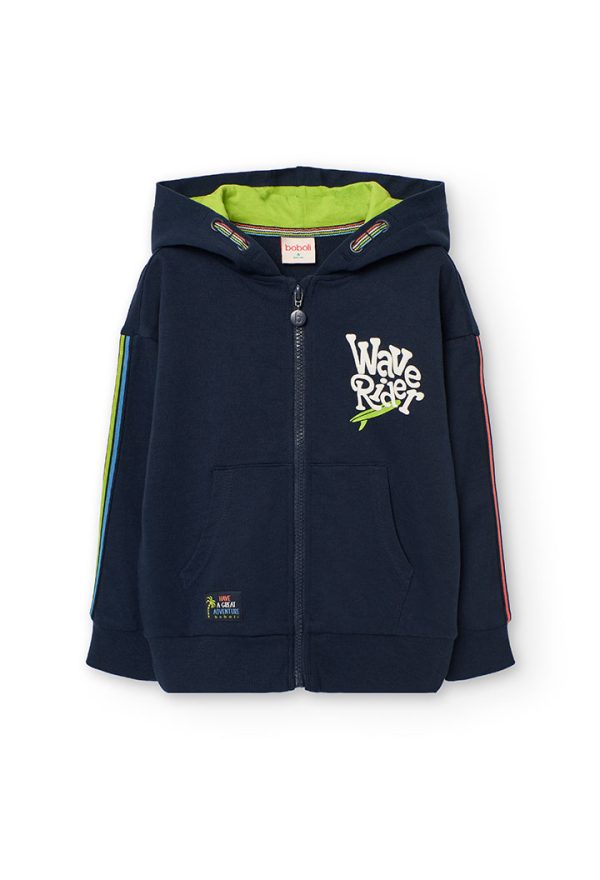 Fleece jacket for boy -BCI