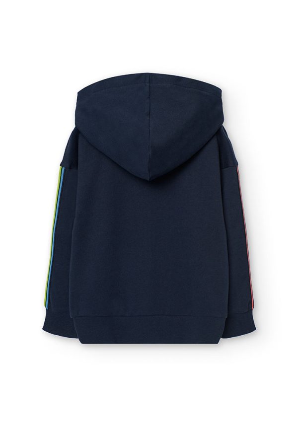 Fleece jacket for boy -BCI - Image 2