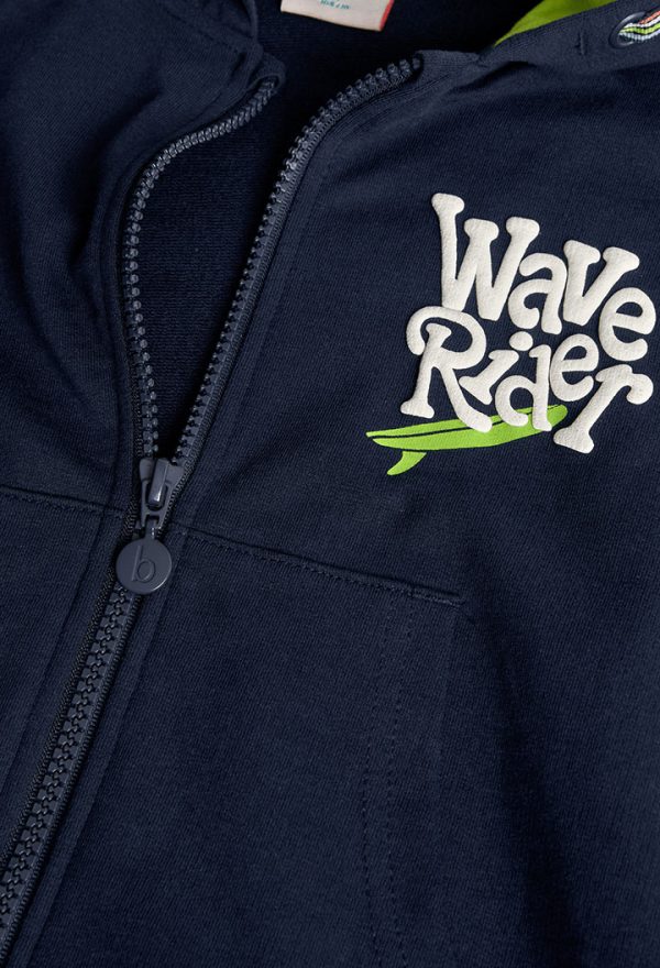 Fleece jacket for boy -BCI - Image 3